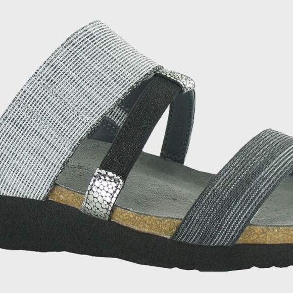 Naot Brenda Gray/Black Fashion Slides Size 40/9 - Picture 8 of 8